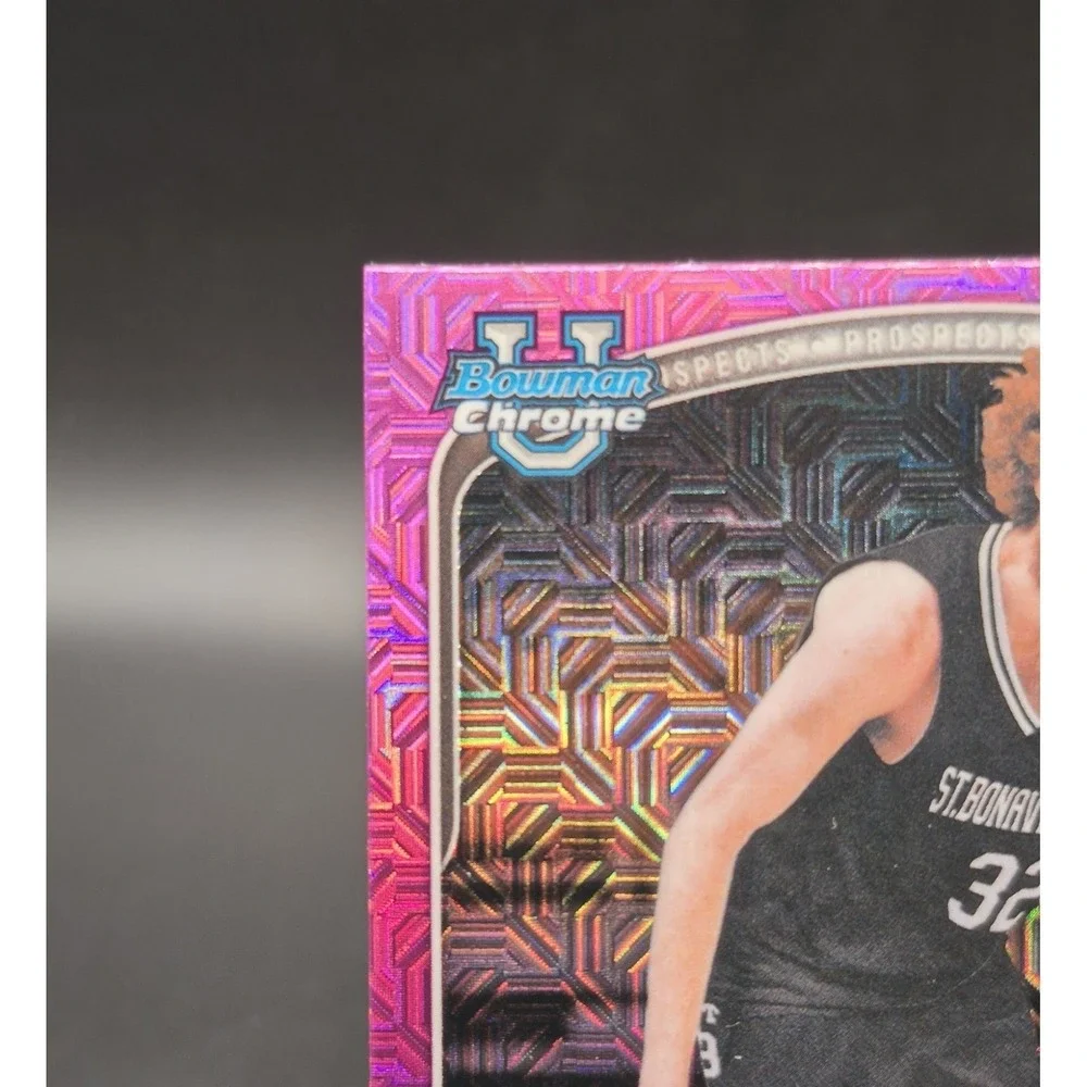 2025 Bowman Joe Grahovac BCP-24 1st Bowman Pink Mojo Refractor /199 Bonnies